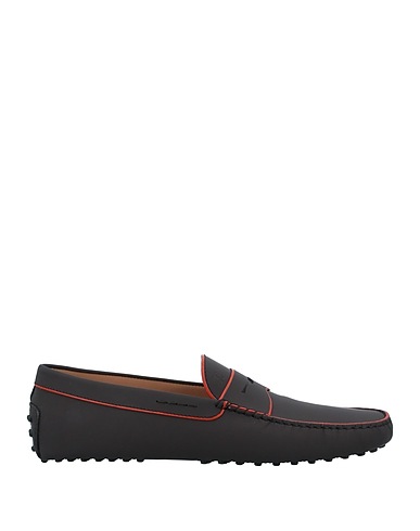 TOD'S Loafers Dark brown Calfskin