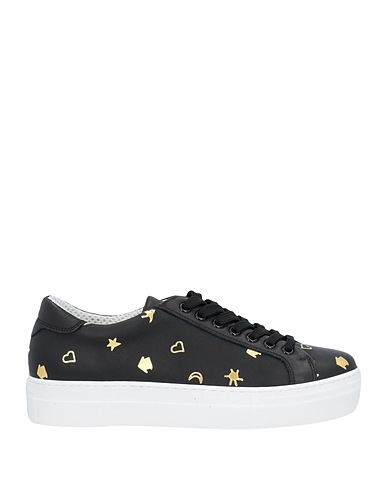 TOSCA BLU Sneakers Schwarz Gewebefasern