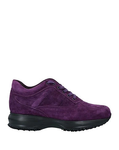 HOGAN Sneakers Purple Leather