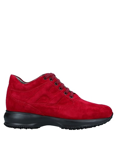 HOGAN Sneakers Κόκκινο Δέρμα