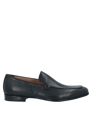 FERRAGAMO Loafers Black Calfskin