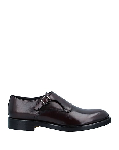 DOUCAL'S Loafers Burgundy Leather