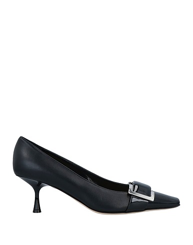 SERGIO ROSSI Court Black Leather