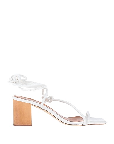 EQUITARE Sandali Bianco Fibre tessili