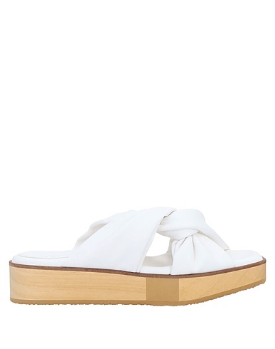EQUITARE Mules and clogs White Textile fibres
