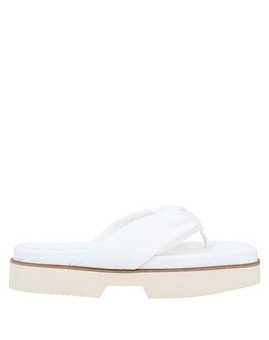 EQUITARE Infradito Bianco Fibre tessili