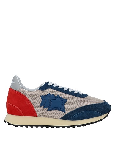 ATLANTIC STARS Sneakers Beige Soft Leather, Textile fibres