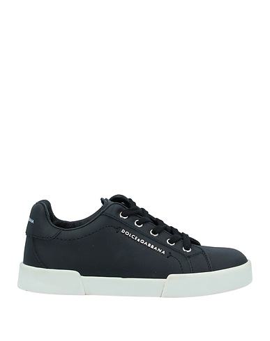 DOLCE&GABBANA Sneakers Black Calfskin
