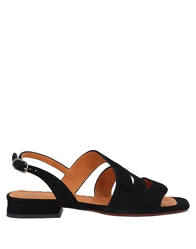 CHIE MIHARA Sandals Black Leather