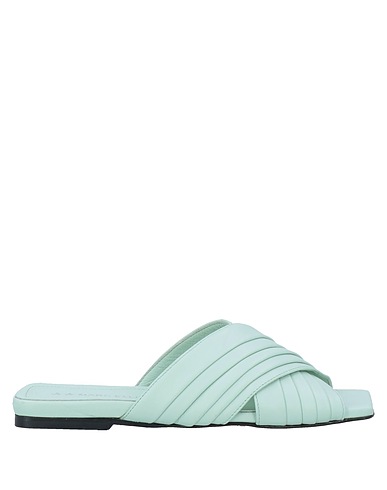 MARC ELLIS Sandals Light green Soft Leather