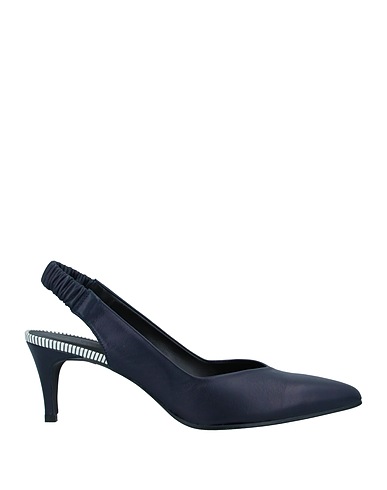 DANIELE ANCARANI Pump Midnight blue Soft Leather