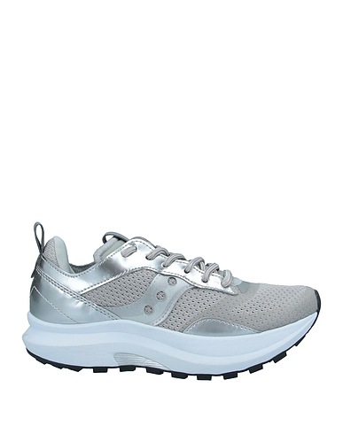 SAUCONY Sneakers Silber Gewebefasern, Andere Fasern