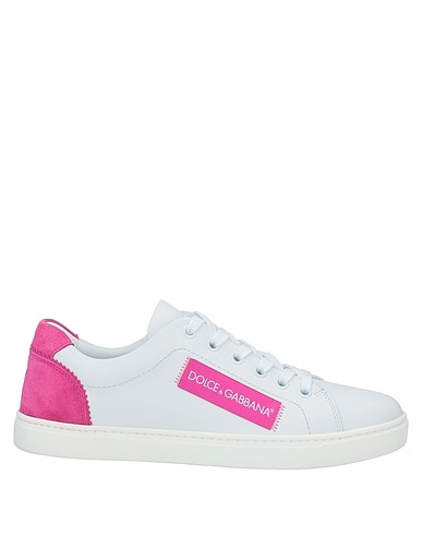 DOLCE&GABBANA Sneakers White Soft Leather
