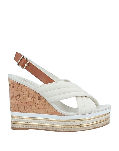HOGAN Espadrilla Blanco Otras Fibras, Piel