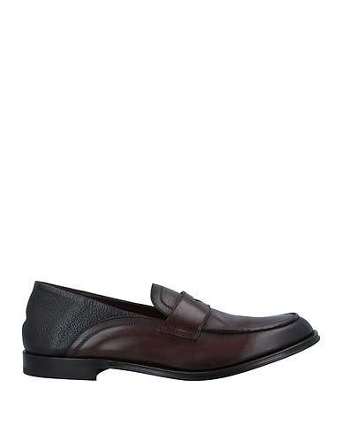 OFFICINE CREATIVE ITALIA Loafers Dark brown Soft Leather