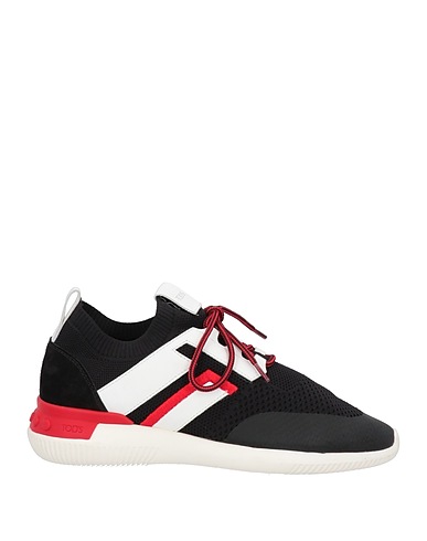TOD'S NO_CODE Sneakers Black Textile fibers, Leather