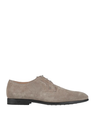 TOD'S Chaussures à lacets Gris taupe Cuir