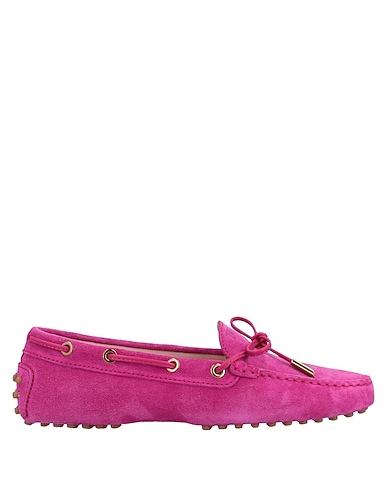 TOD'S Loafers Fuchsia Leather