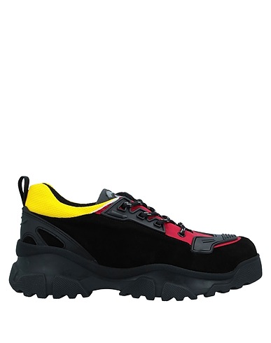 RZ STUDIO x NOOVA Sneakers Black Textile fibers, Soft Leather