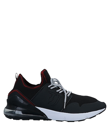 TRUSSARDI JEANS Sneakers Black Textile fibres, PVC - Polyvinyl chloride