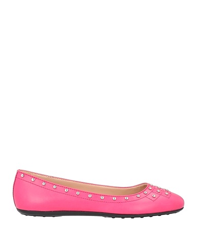 TOD'S Ballet flats Magenta Soft Leather
