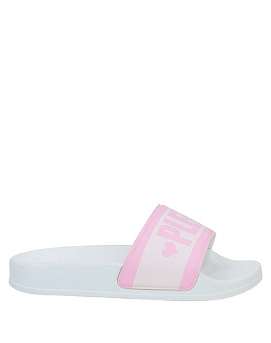 PHILIPP PLEIN Beach sandals  Pink Textile fibres