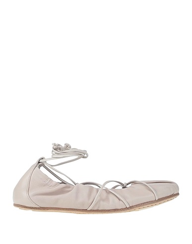 VIC MATIĒ Ballet flats Ivory Soft Leather