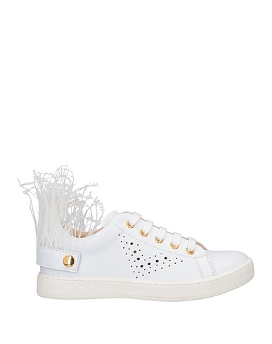 FLORENS Sneakers White Soft Leather