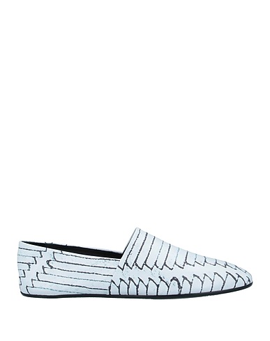 MM6 MAISON MARGIELA Loafers White Soft Leather
