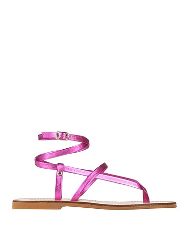 CHATULLE Flip flops Fuchsia Soft Leather