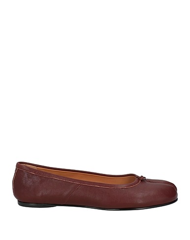 MAISON MARGIELA Ballet flats Chocolate brown Soft Leather