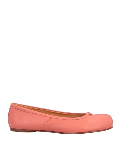 MAISON MARGIELA Ballet flats Salmon pink Soft Leather