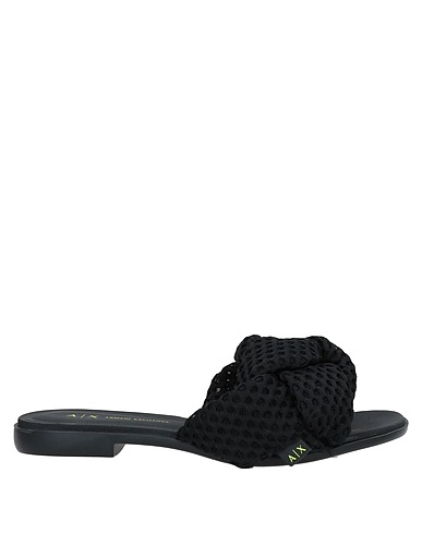 ARMANI EXCHANGE Sandali Nero Fibre tessili