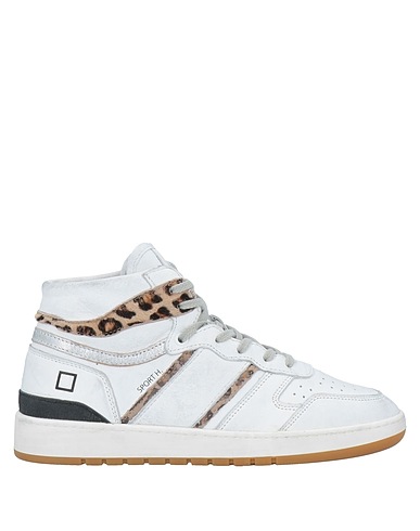 D.A.T.E. Sneakers White Calfskin