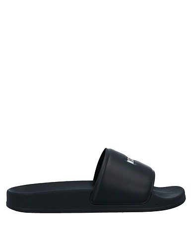 MSGM Sandales Noir Autres fibres