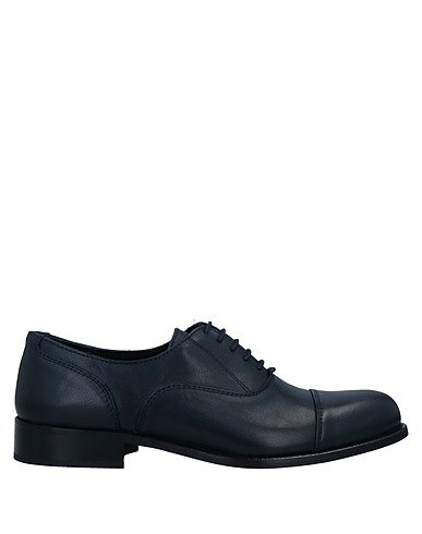 ROBERTO BOTTICELLI Laced shoes Midnight blue Calfskin