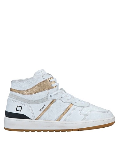 D.A.T.E. Sneakers White Calfskin