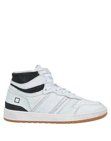 D.A.T.E. Sneakers White Calfskin