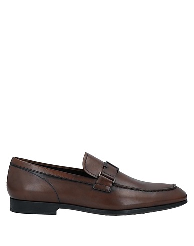 TOD'S Loafers Brown Leather