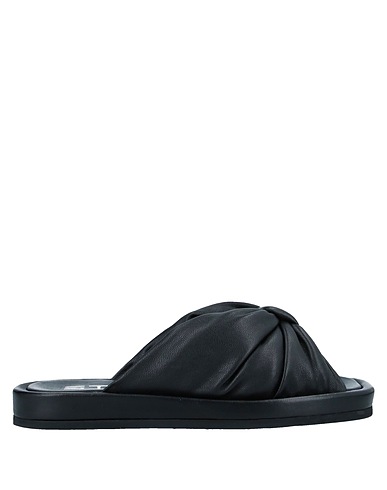 STRATEGIA Sandals Black Leather