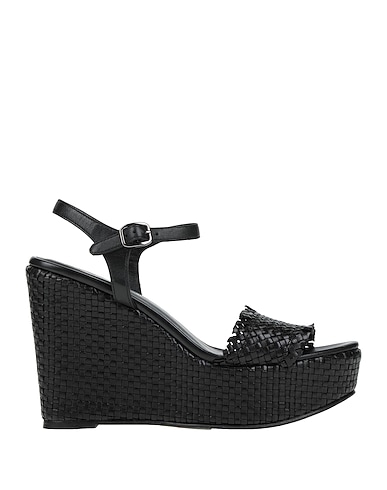 STRATEGIA Sandals Black Soft Leather