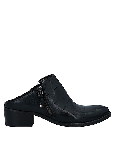 HUNDRED 100 Mules and clogs Black Soft Leather