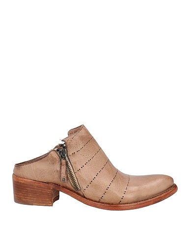 HUNDRED 100 Mule e zoccoli Tortora Pelle