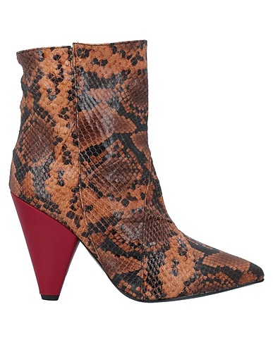 SUOLI Stiefelette Braun Leder
