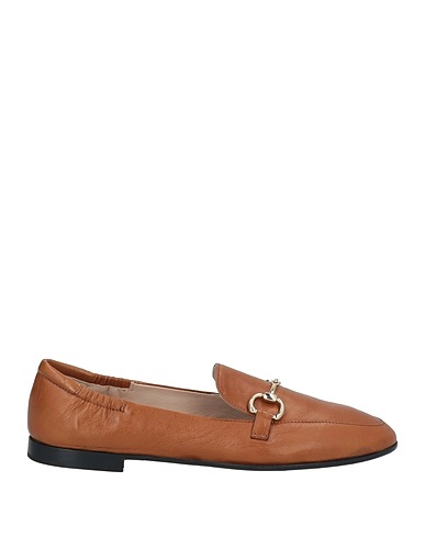 POMME D'OR Loafers Brown Soft Leather