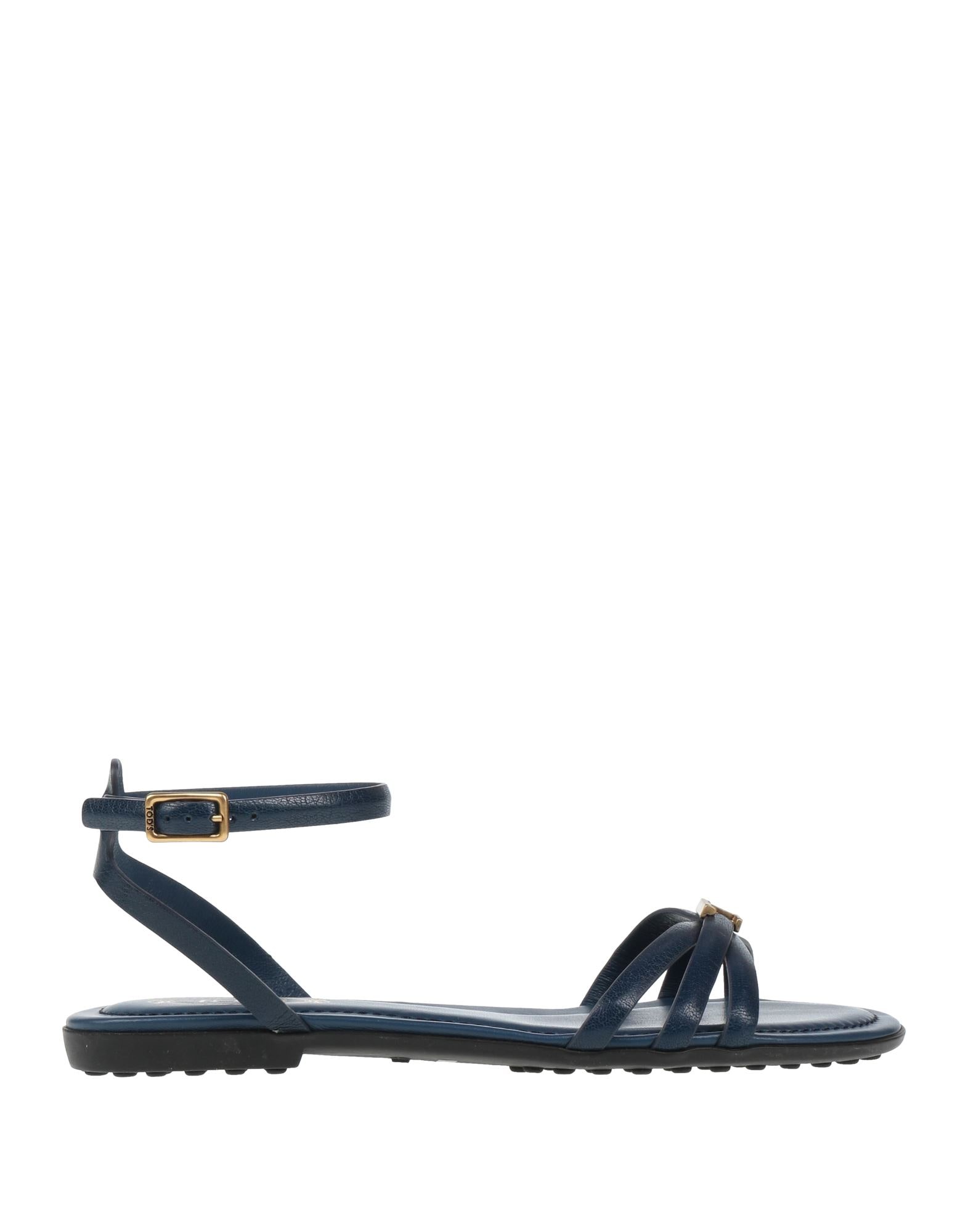 TOD'S ネイビー サンダル TOD'S シューズ | サンダル ネイビー レディース | YOOX
