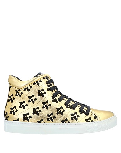 RUPERT SANDERSON Sneakers Gold Leder