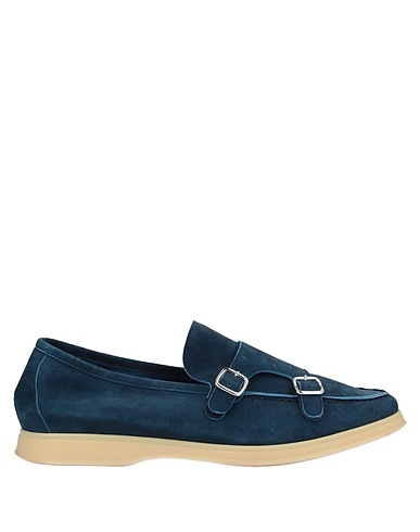 ANDREA VENTURA FIRENZE Loafers Midnight blue Leather
