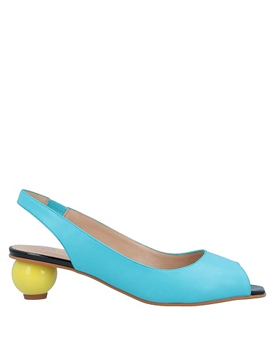 DANIELE ANCARANI Sandals Azure Soft Leather