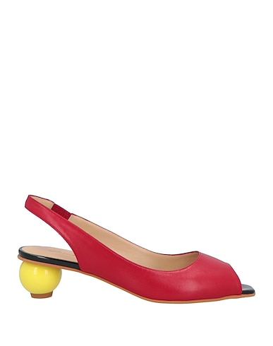 DANIELE ANCARANI Sandals Magenta Soft Leather